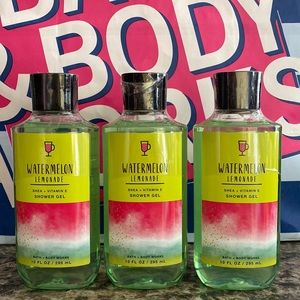 Bath & Body Works Watermelon Lemonade shower gel set